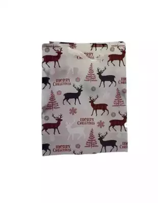 Новогодний подарочный пакет 33×25×12 см, мультиколор